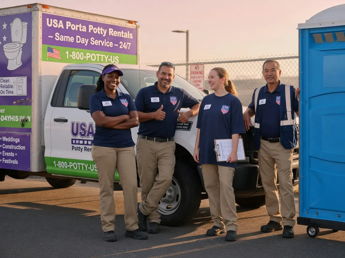 Porta Potty Rental company in Cupertino, CA